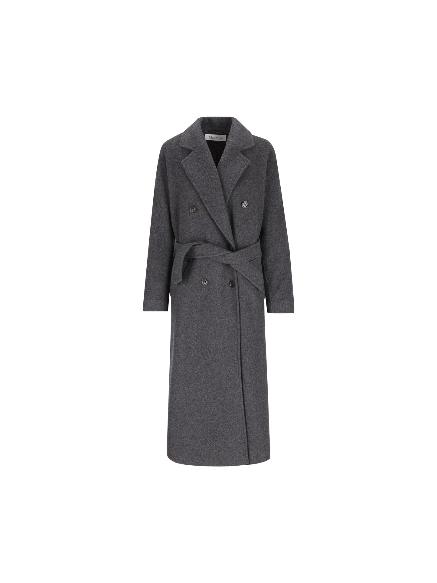 MAX MARA｜Cappotto over in jersey double di cachemire