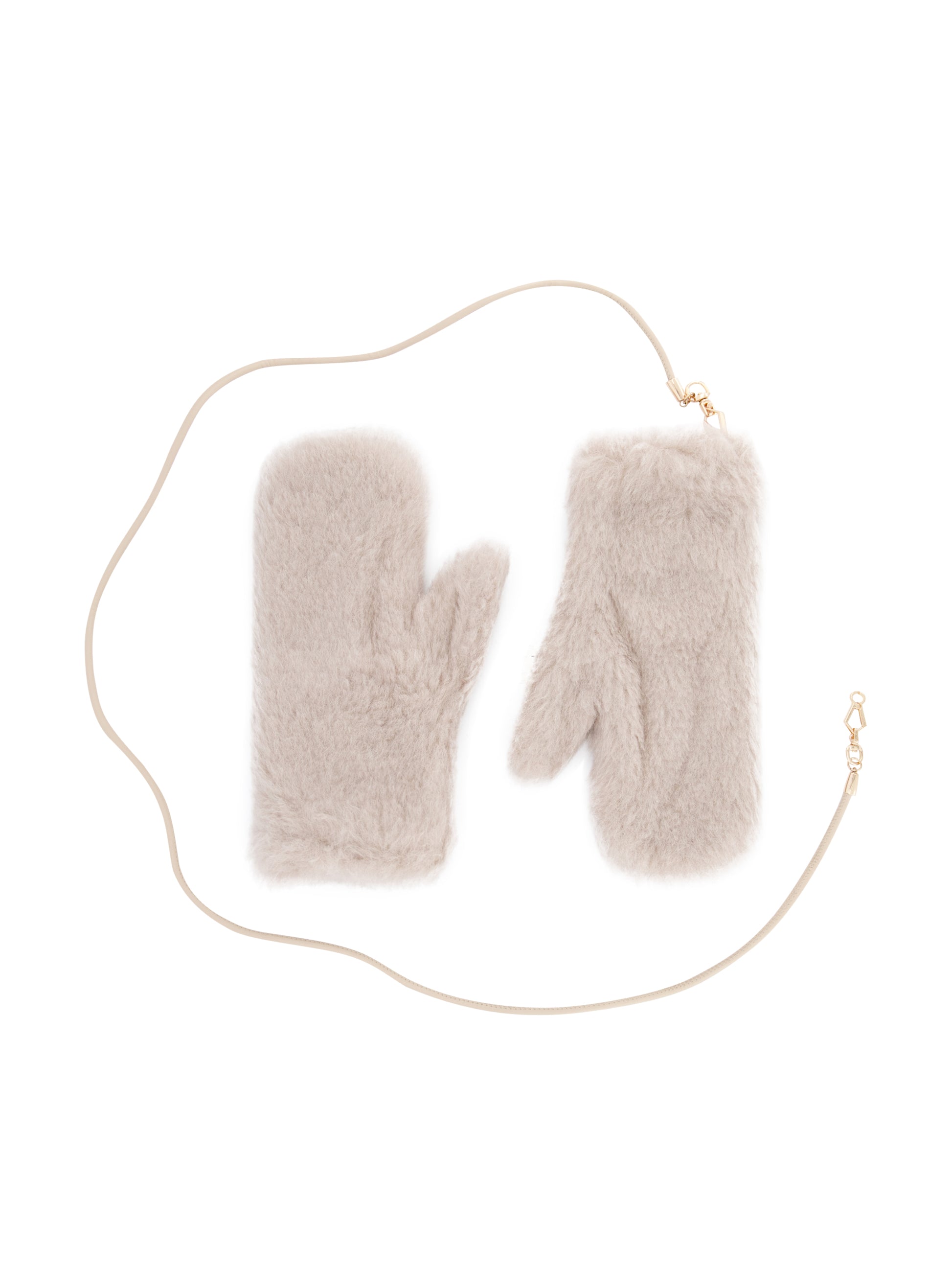 MAX MARA｜Muffole Teddy in Alpaca e Lana