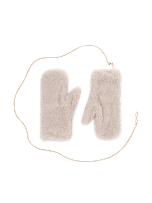 MAX MARA｜Muffole Teddy in Alpaca e Lana