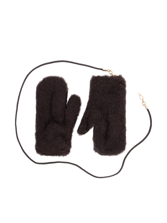 MAX MARA｜Muffole Teddy in Alpaca e Lana