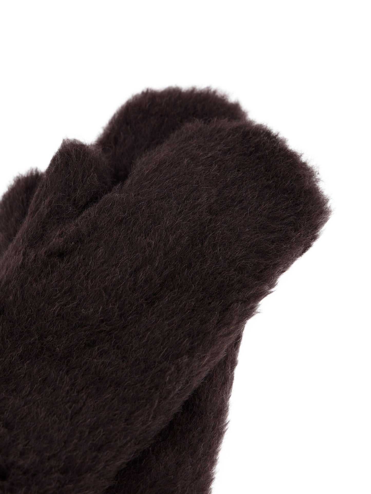 MAX MARA｜Muffole Teddy in Alpaca e Lana 画像2