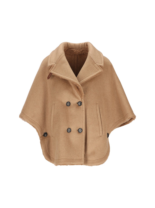 MAX MARA｜Cappa in Puro Cammello