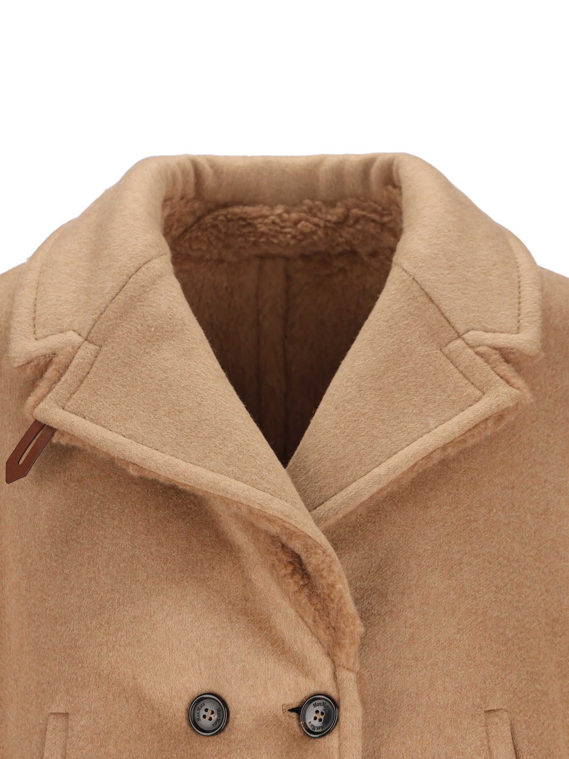 MAX MARA｜Cappa in Puro Cammello 画像4
